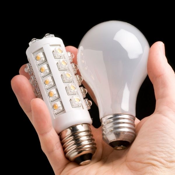 différentes formes d'ampoule LED